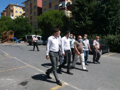Bağcılar ilçesi AS Burçaklar Sitesi'nin Sorunlarını Dinledik.