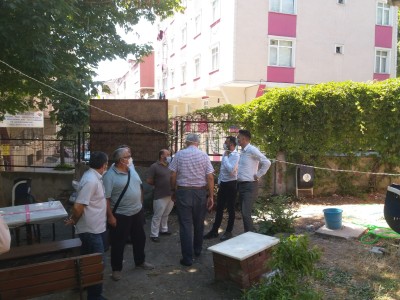 Bağcılar ilçesi AS Burçaklar Sitesi'nin Sorunlarını Dinledik.