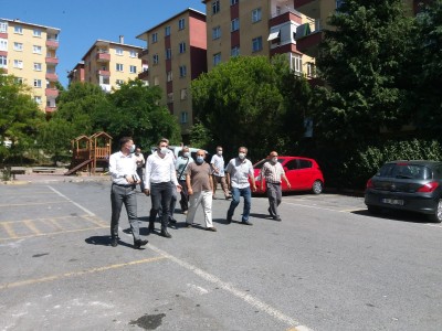 Bağcılar ilçesi AS Burçaklar Sitesi'nin Sorunlarını Dinledik.
