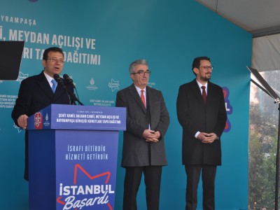 Bayrampaşa Günışığı Konutları Kentsel Dönüşüm Projesi’nde Tapu Teslim Töreni Gerçekleşti
