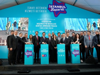 Eyüpsultan Akşemsettin ve Çırçır Mahalleleri Kentsel Dönüşüm Projesi Temel Atma Töreni Gerçekleşti!
