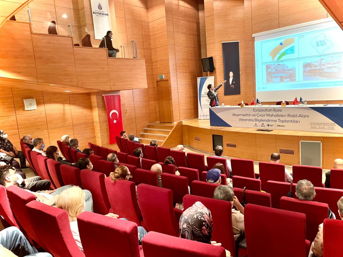 Eyüpsultan Akşemsettin ve Çırçır Mahalleleri Riskli Alanı vatandaş Bilgilendirme Toplantıları Tamamlandı