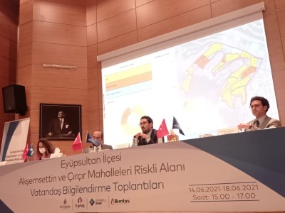 Eyüpsultan Akşemsettin ve Çırçır Mahalleleri Riskli Alanı vatandaş Bilgilendirme Toplantıları Tamamlandı