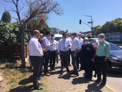 Eyüpsultan, Ümraniye, Maltepe ve Sultangazi'de ilçe ziyaretleri gerçekleştirildi.