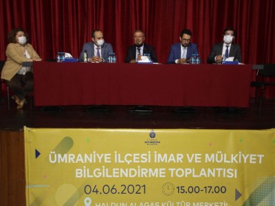 Ümraniye'de Kentsel Dönüşüm Bilgilendirme Toplantısı Gerçekleştirildi.