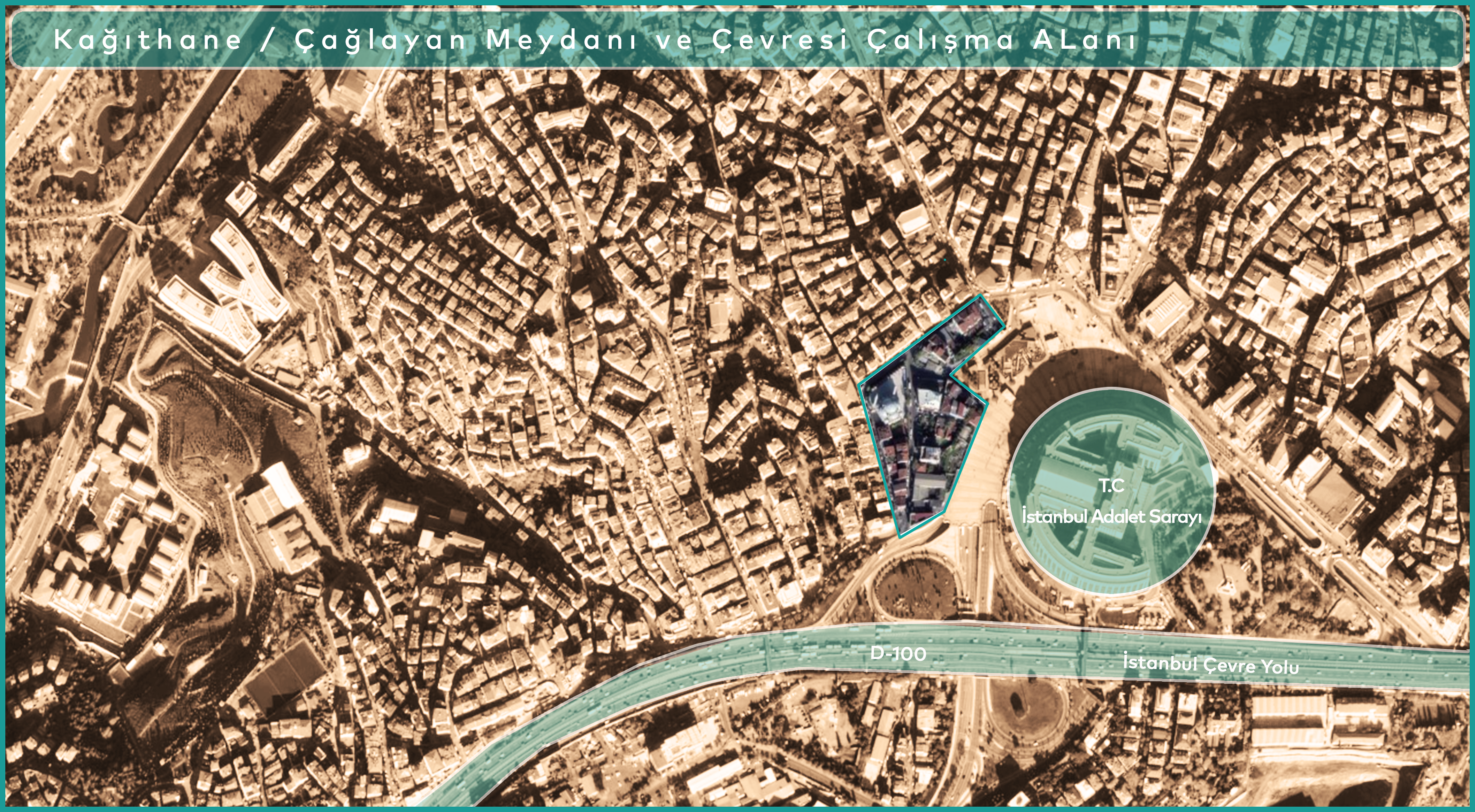 Kağıthane / Çağlayan Meydanı ve Çevresi Proje Alanı